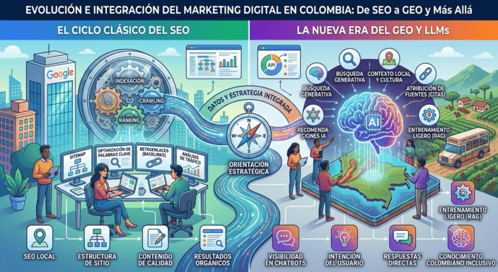 Posicionamiento en LLMs en Colombia — Guía completa 2026