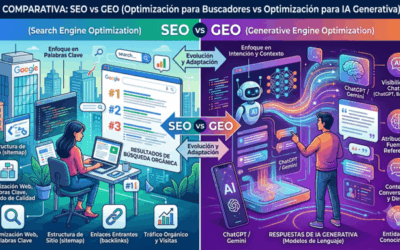 SEO vs GEO — Diferencias clave y cuál necesita tu empresa en 2026