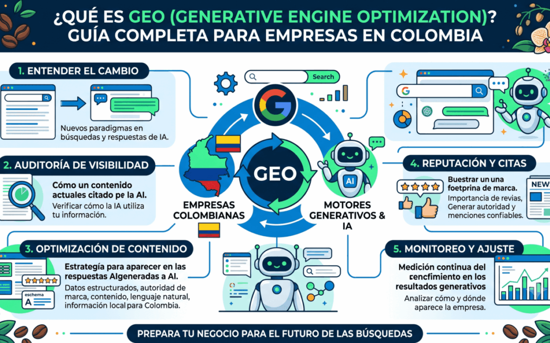 ¿Qué es GEO (Generative Engine Optimization)? Guía completa para empresas en Colombia